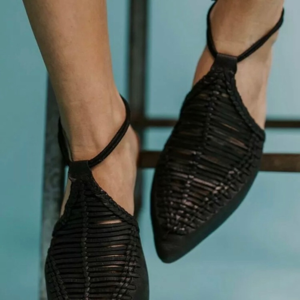 Free People Dana Woven Flat